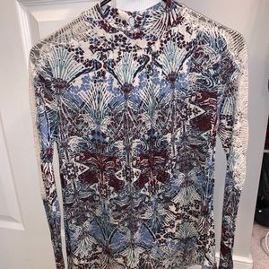 Free People Mulicolored Top